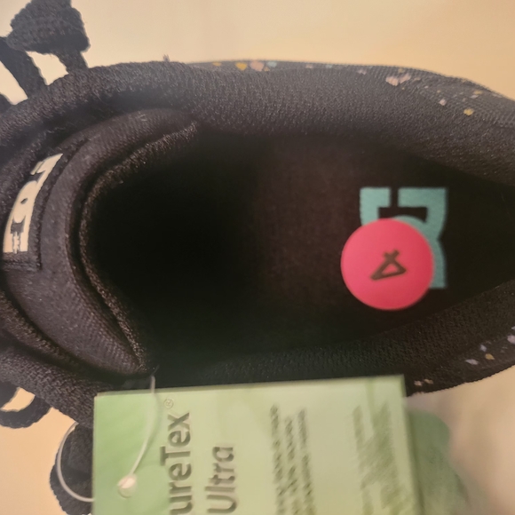 DC Kids' Black and Multicolor Sneakers - Picture 4 of 5